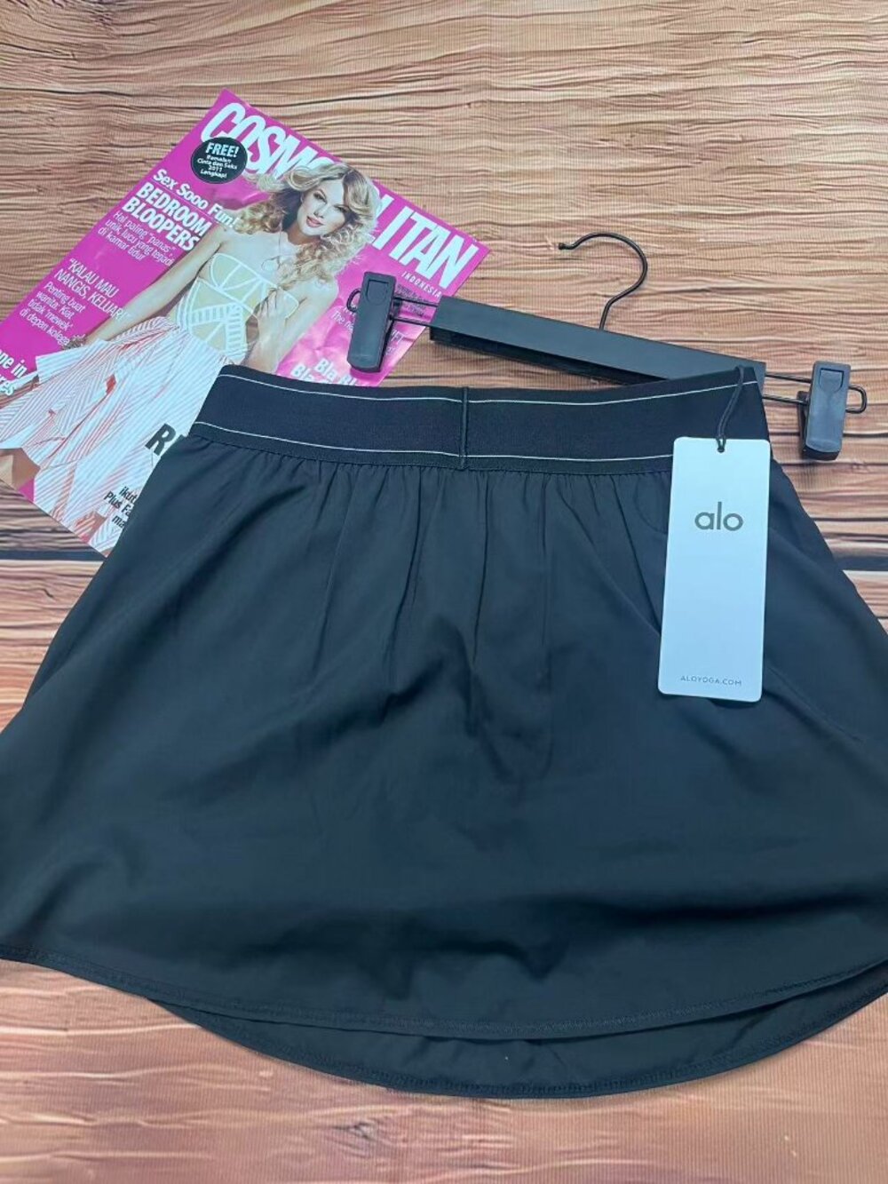 🎁Brand New Alo Yoga Match Point Tennis Skirt🖤 Sporty Style - Picture 7 of 8